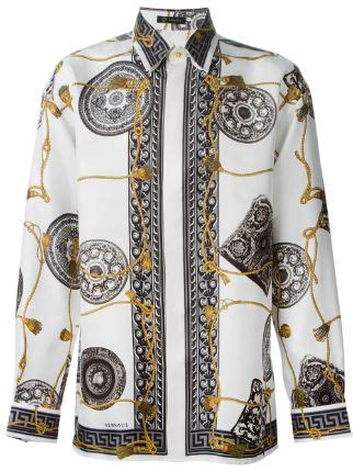 chemise versace blanche|Chemises Versace en ligne .